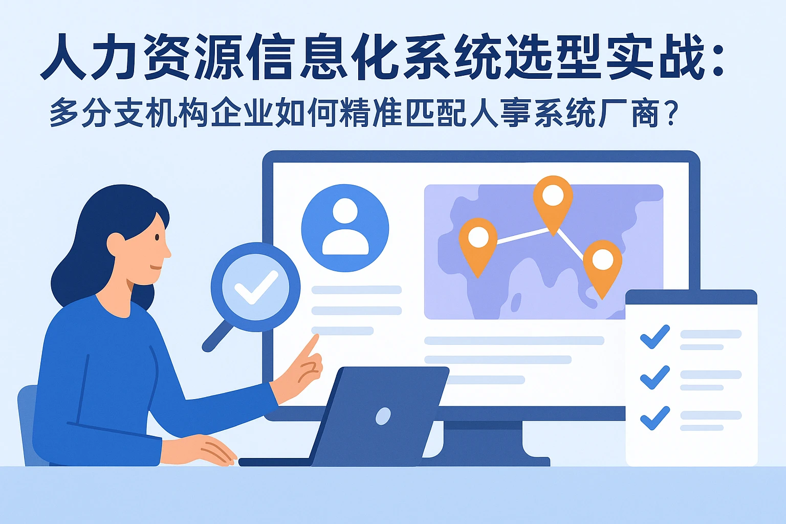 人力资源信息化系统选型实战:多分支机构企业如何精准匹配人事系统厂商?