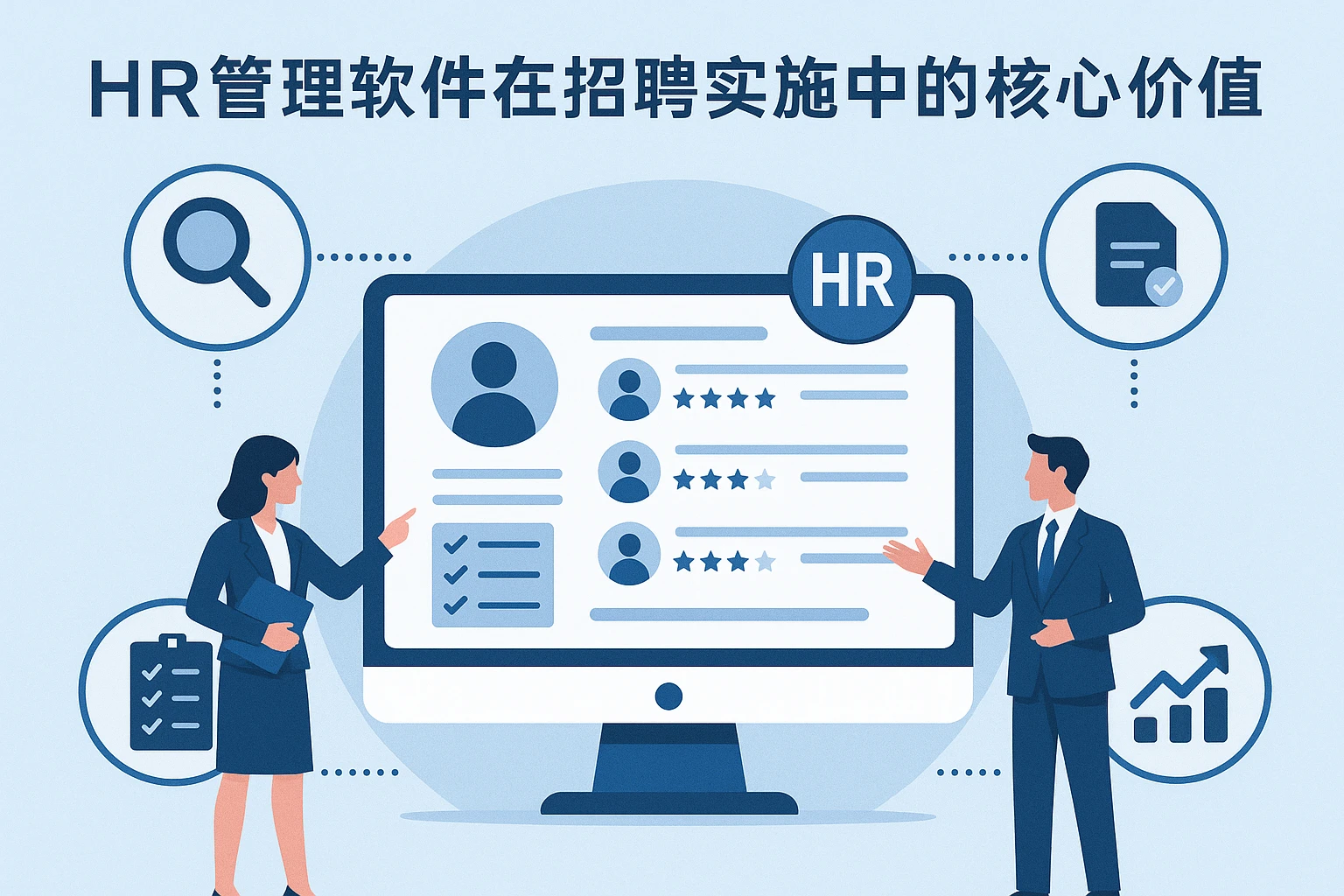 HR管理软件在招聘实施中的核心价值