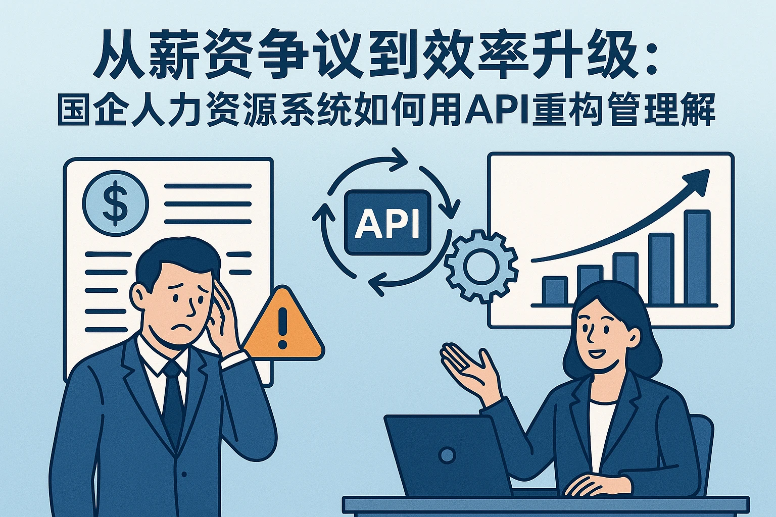 从薪资争议到效率升级：国企人力资源系统如何用API重构管理逻辑