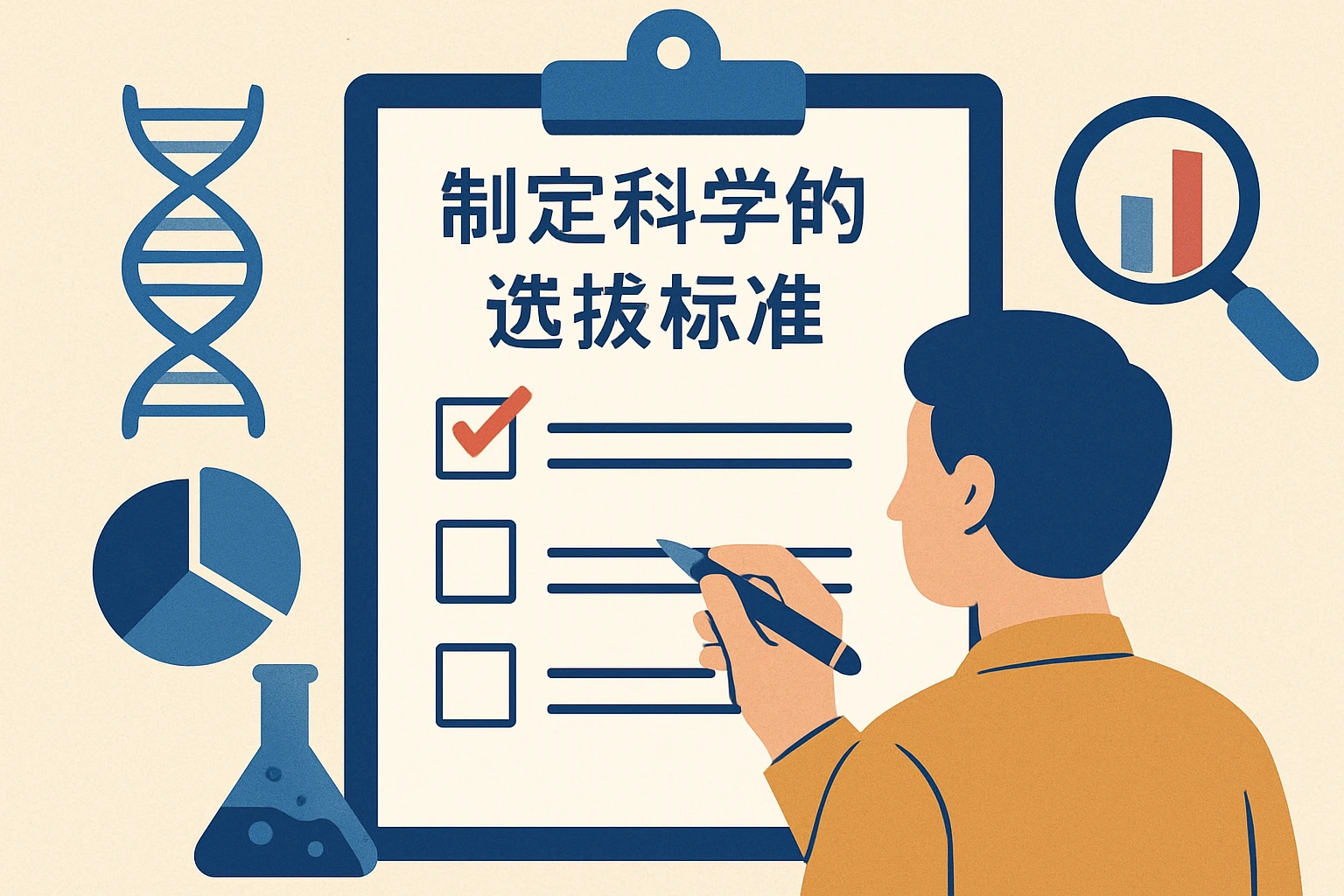 制定科学的选拔标准