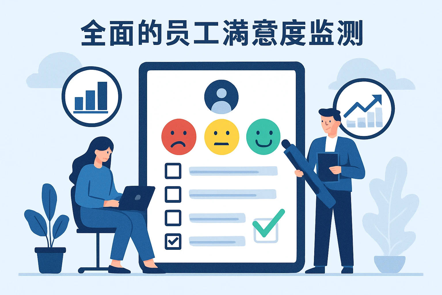 全面的员工满意度监测