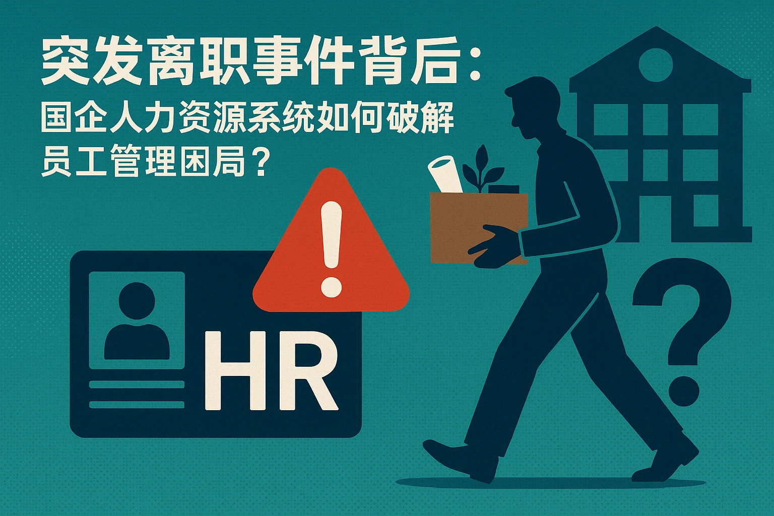 突发离职事件背后：国企人力资源系统如何破解员工管理困局？