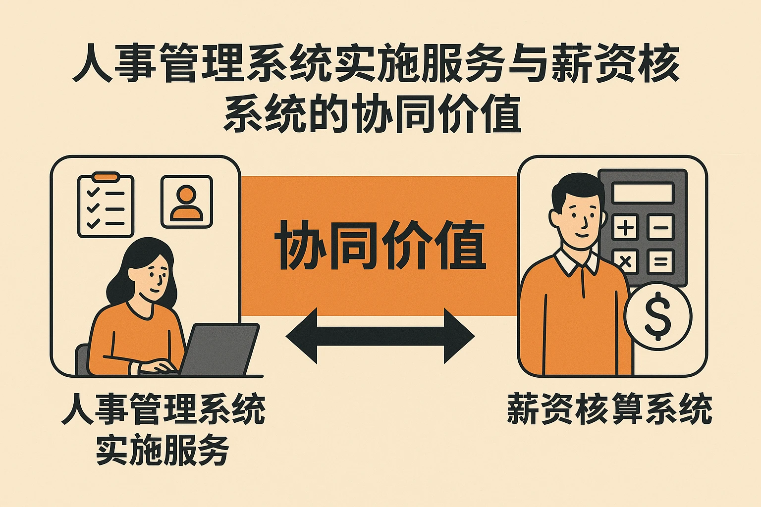 人事管理系统实施服务与薪资核算系统的协同价值