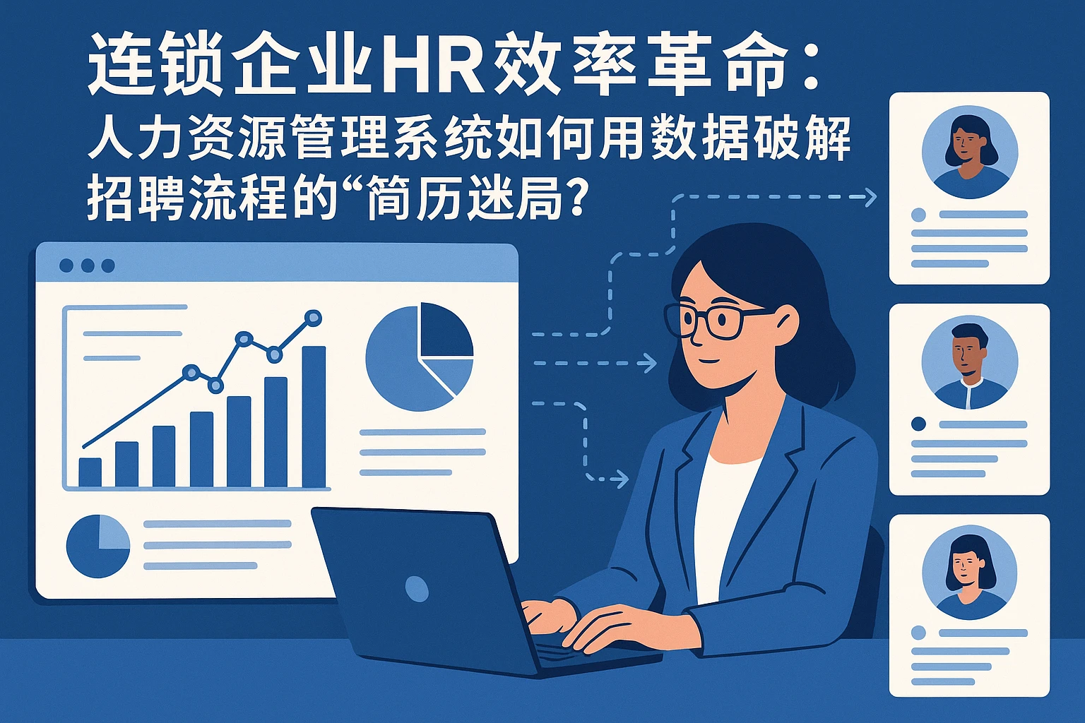 连锁企业HR效率革命：人力资源管理系统如何用数据破解招聘流程的“简历迷局”？