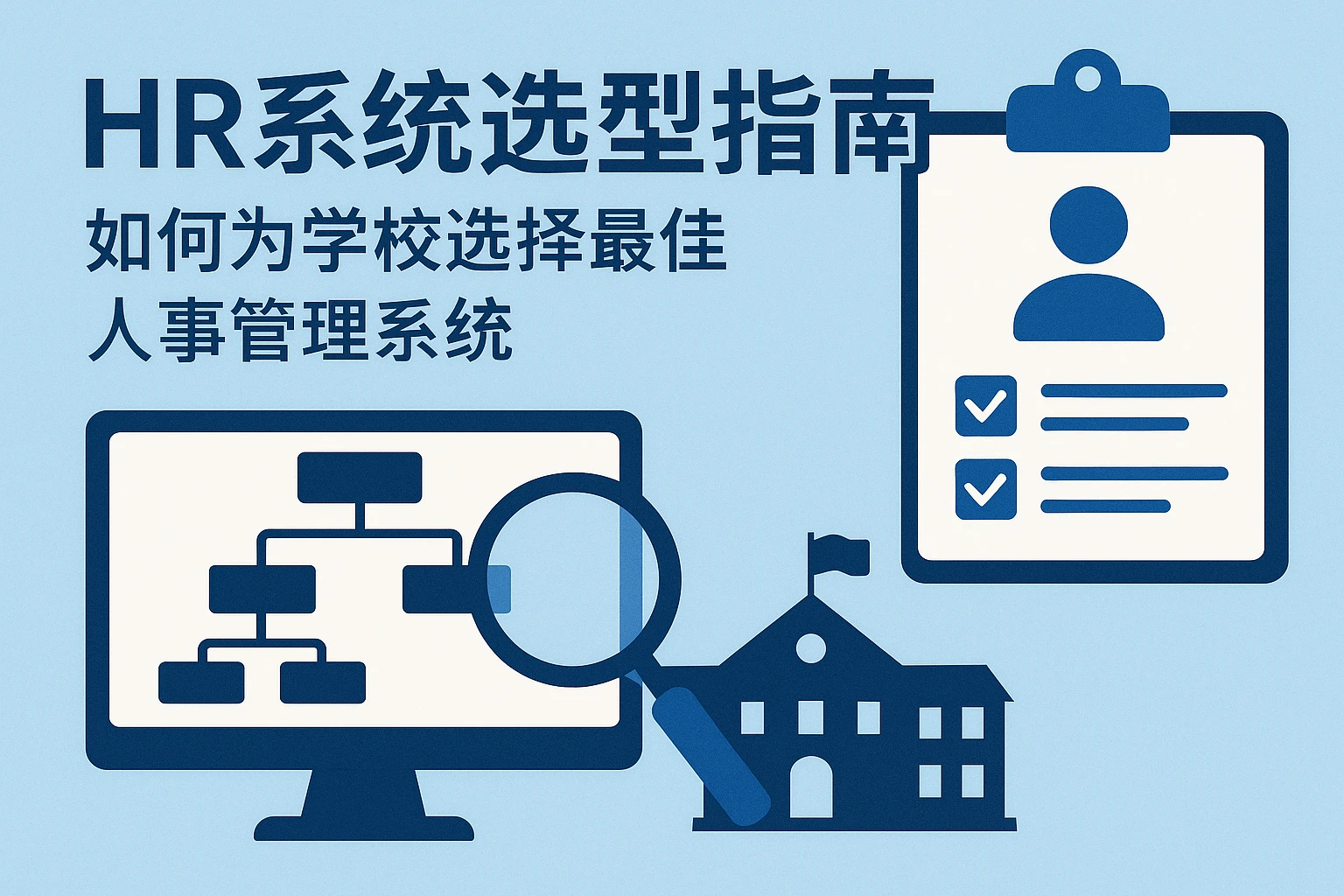 HR系统选型指南：如何为学校选择最佳人事管理系统