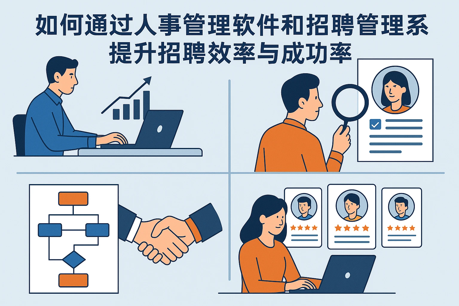 如何通过人事管理软件和招聘管理系统提升招聘效率与成功率