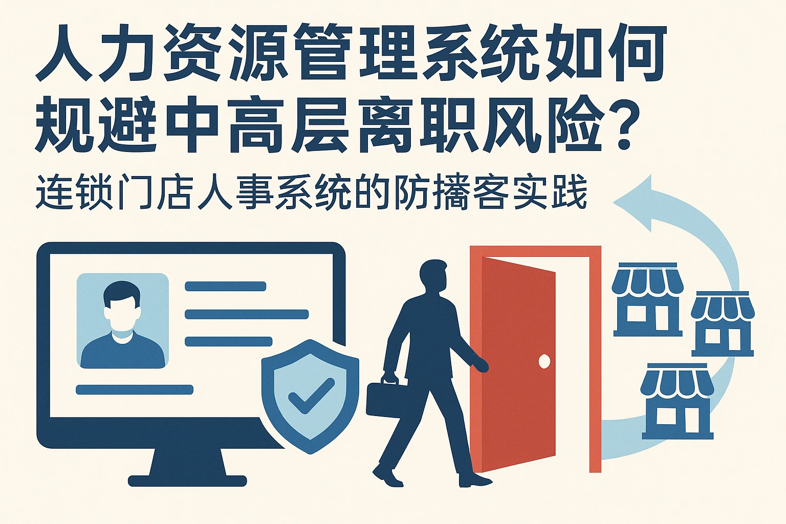 人力资源管理系统如何规避中高层离职风险?连锁门店人事系统的防撬客实践