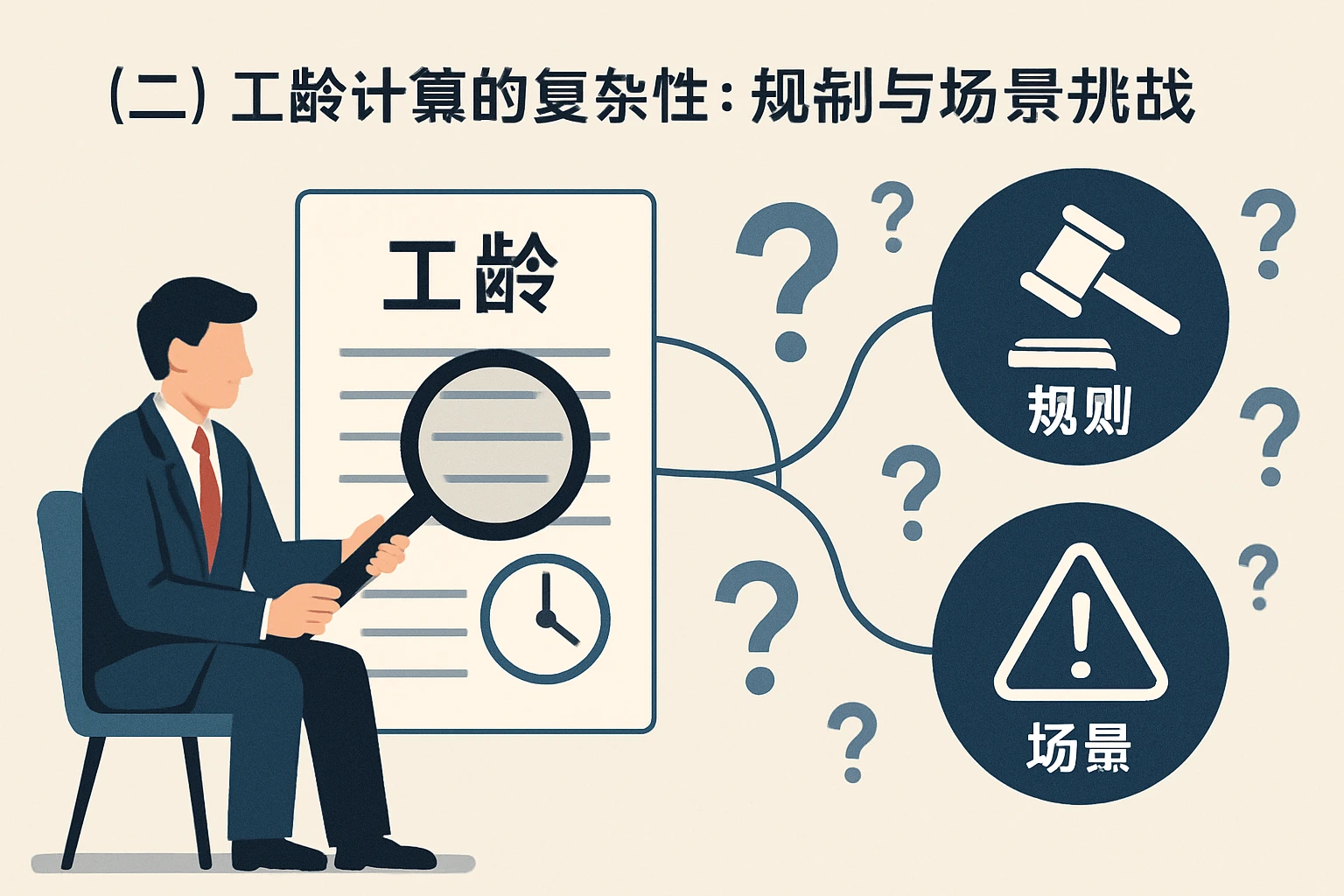 (二)工龄计算的复杂性:规则与场景的挑战