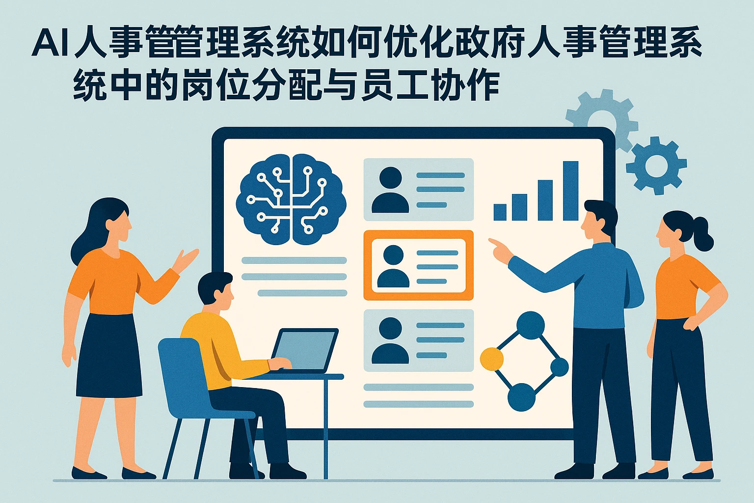 AI人事管理系统如何优化政府人事管理系统中的岗位分配与员工协作