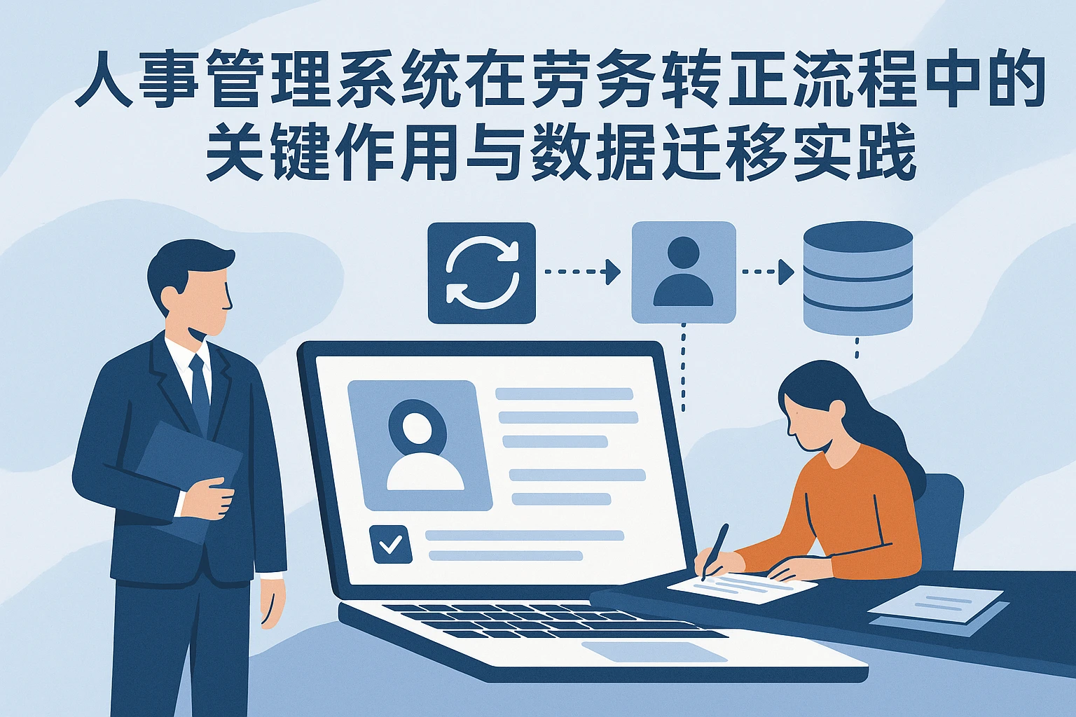 人事管理系统在劳务转正流程中的关键作用与数据迁移实践