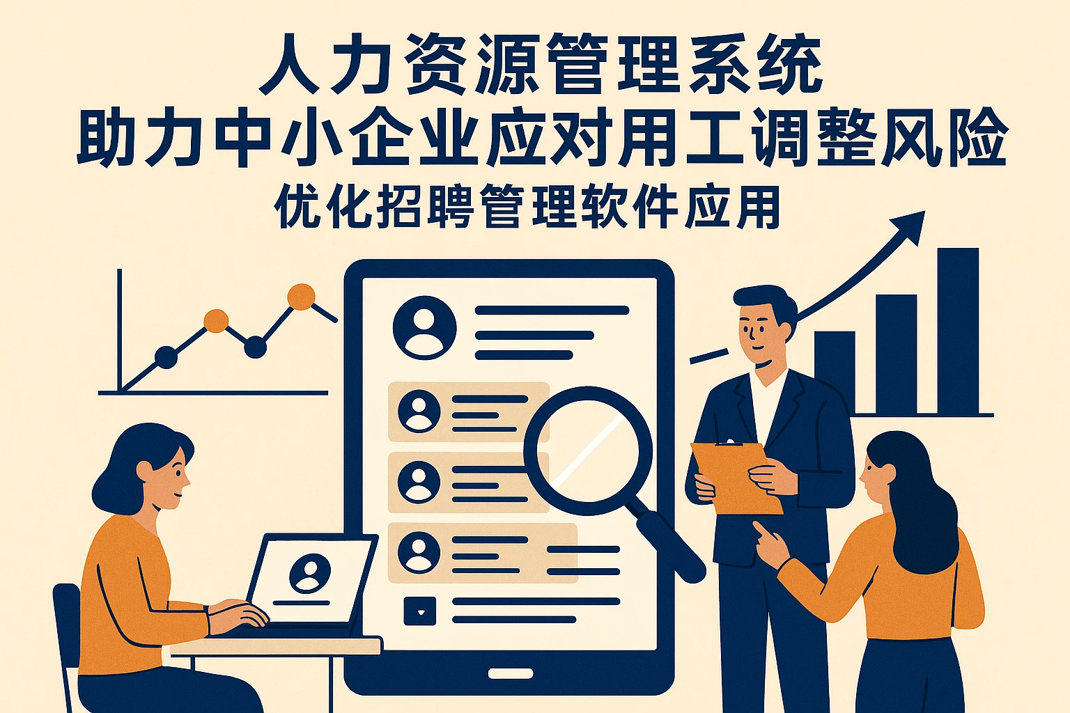 人力资源管理系统助力中小企业应对用工调整风险，优化招聘管理软件应用