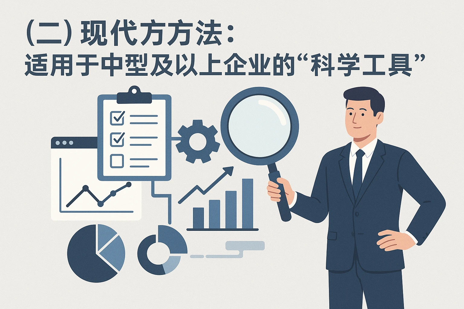 （二）现代方法：适用于中型及以上企业的“科学工具”