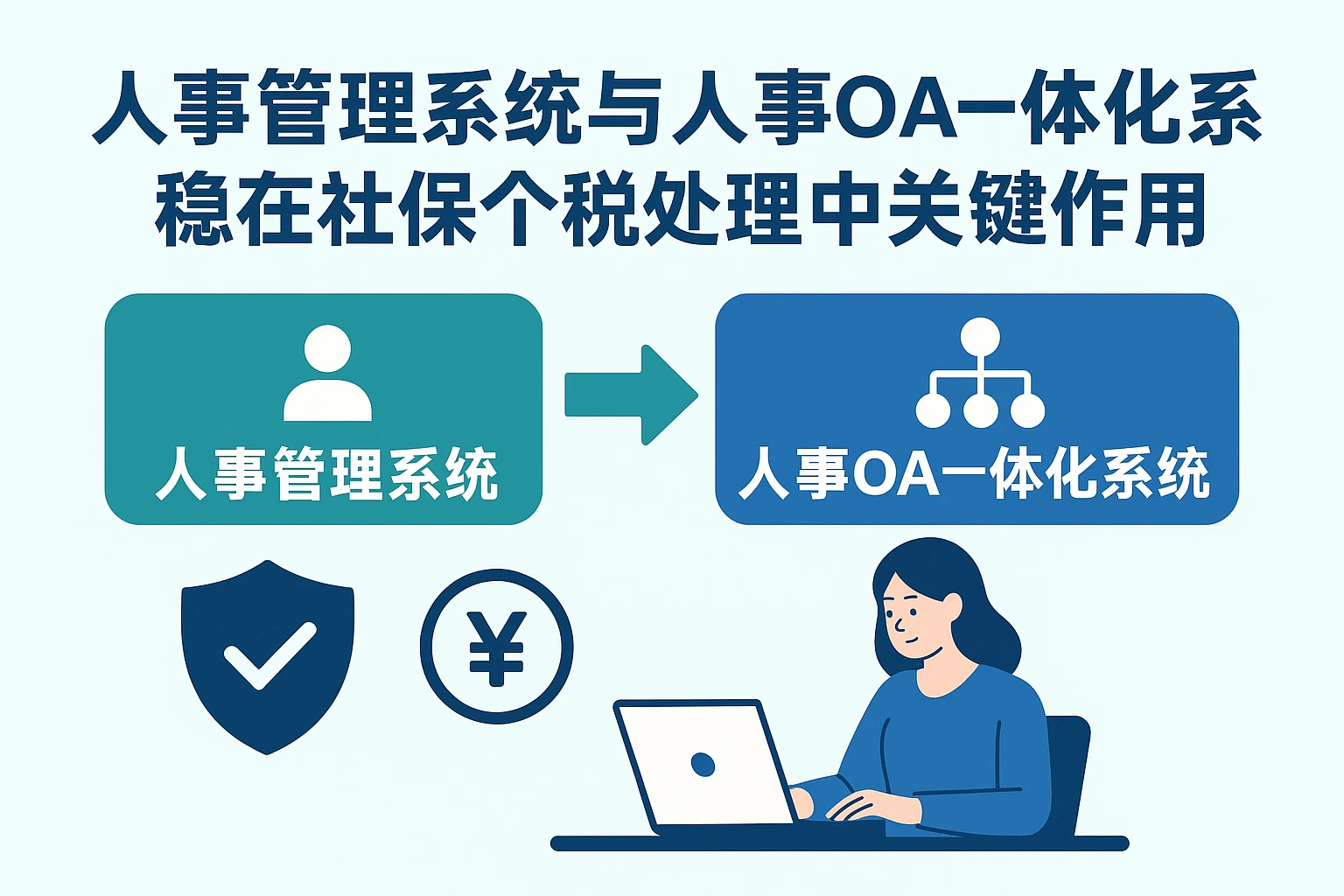 人事管理系统与人事OA一体化系统在社保个税处理中的关键作用