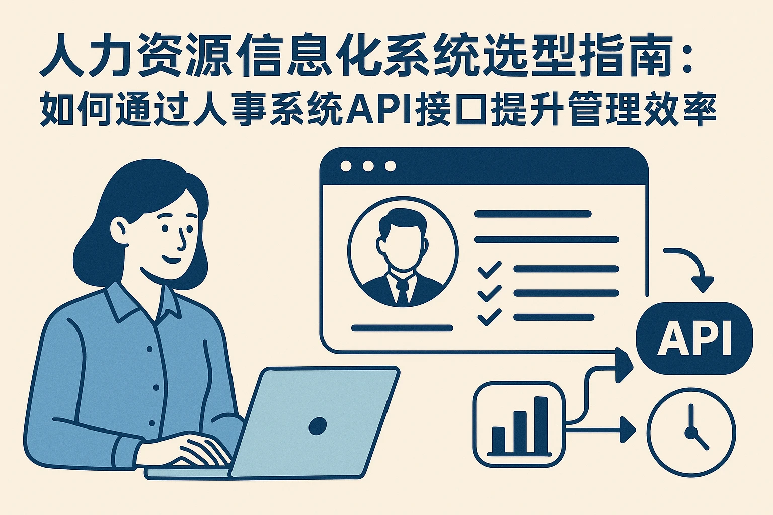 人力资源信息化系统选型指南：如何通过人事系统API接口提升管理效率