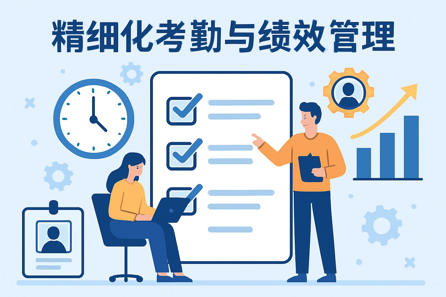 精细化考勤与绩效管理