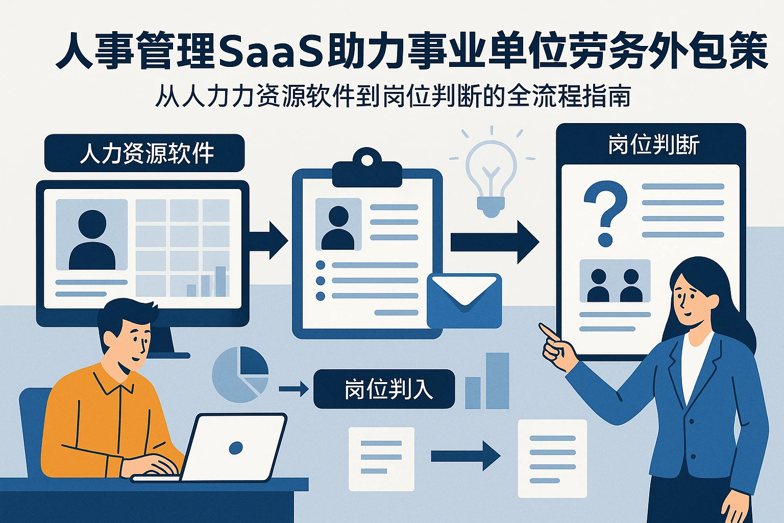 人事管理SaaS助力事业单位劳务外包决策：从人力资源软件到岗位判断的全流程指南