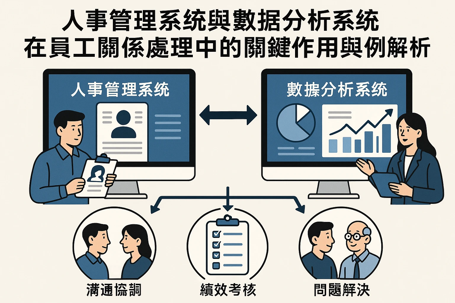 人事管理系统与数据分析系统在员工关系处理中的关键作用与案例解析