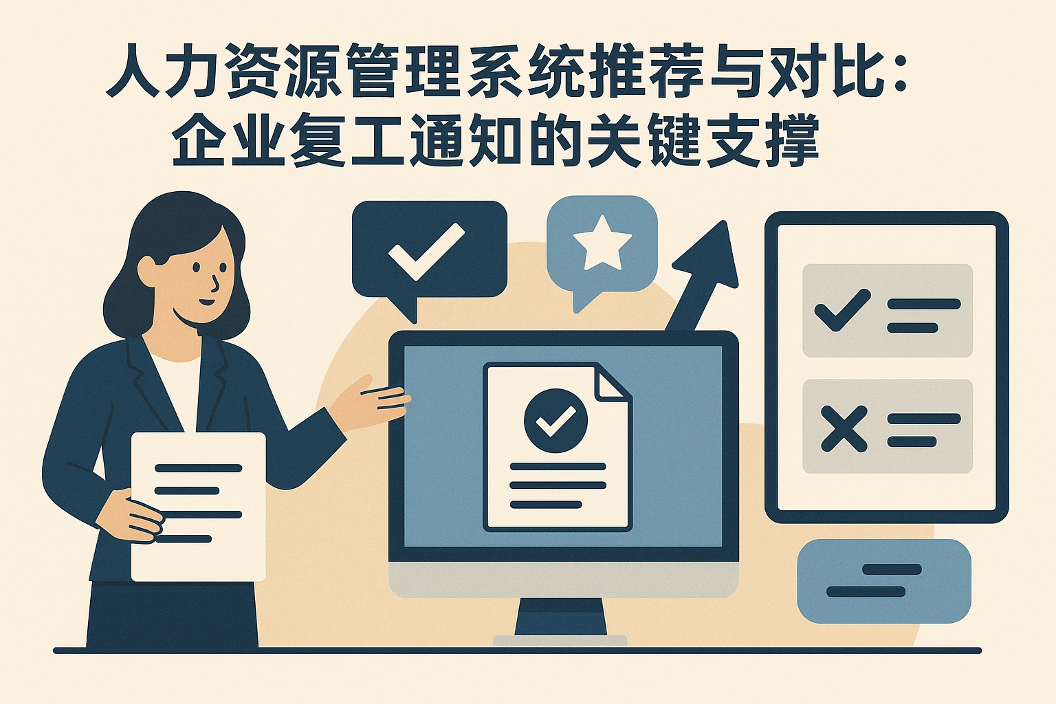 人力资源管理系统推荐与对比:企业复工通知的关键支撑