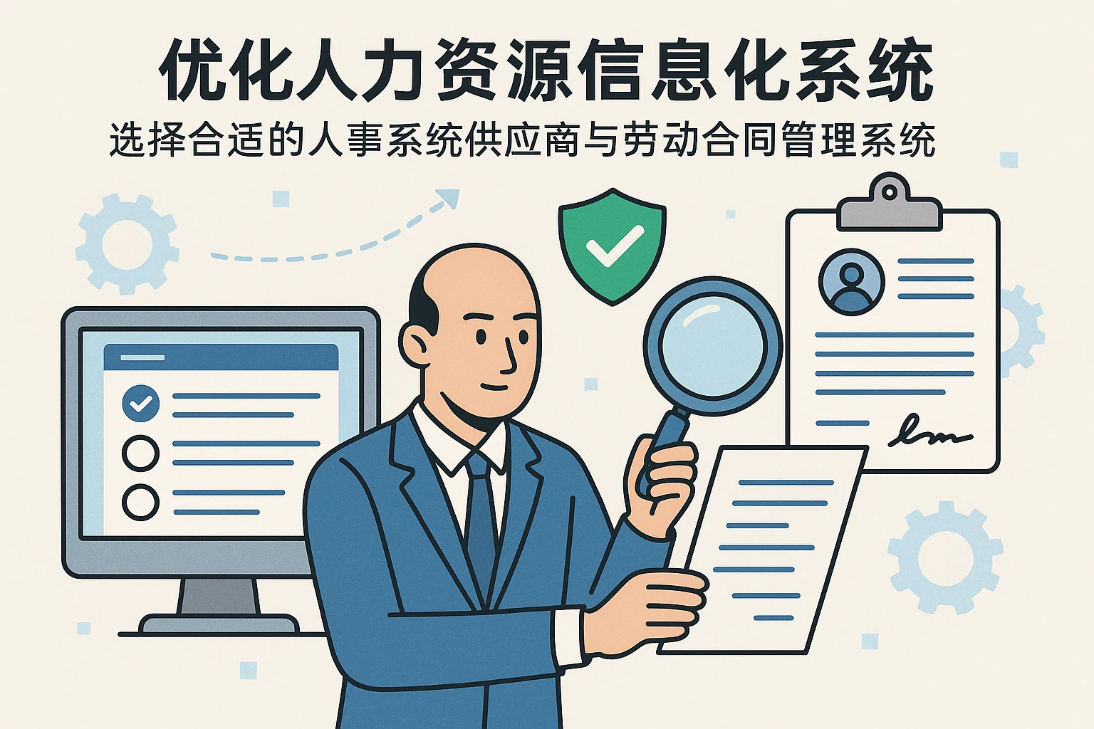 优化人力资源信息化系统：选择合适的人事系统供应商与劳动合同管理系统
