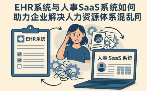 EHR系统与人事SaaS系统如何助力企业解决人力资源体系混乱问题