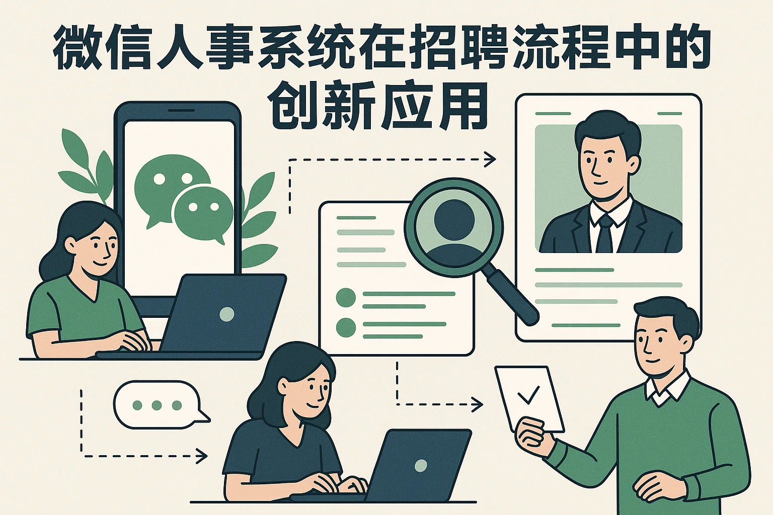 微信人事系统在招聘流程中的创新应用