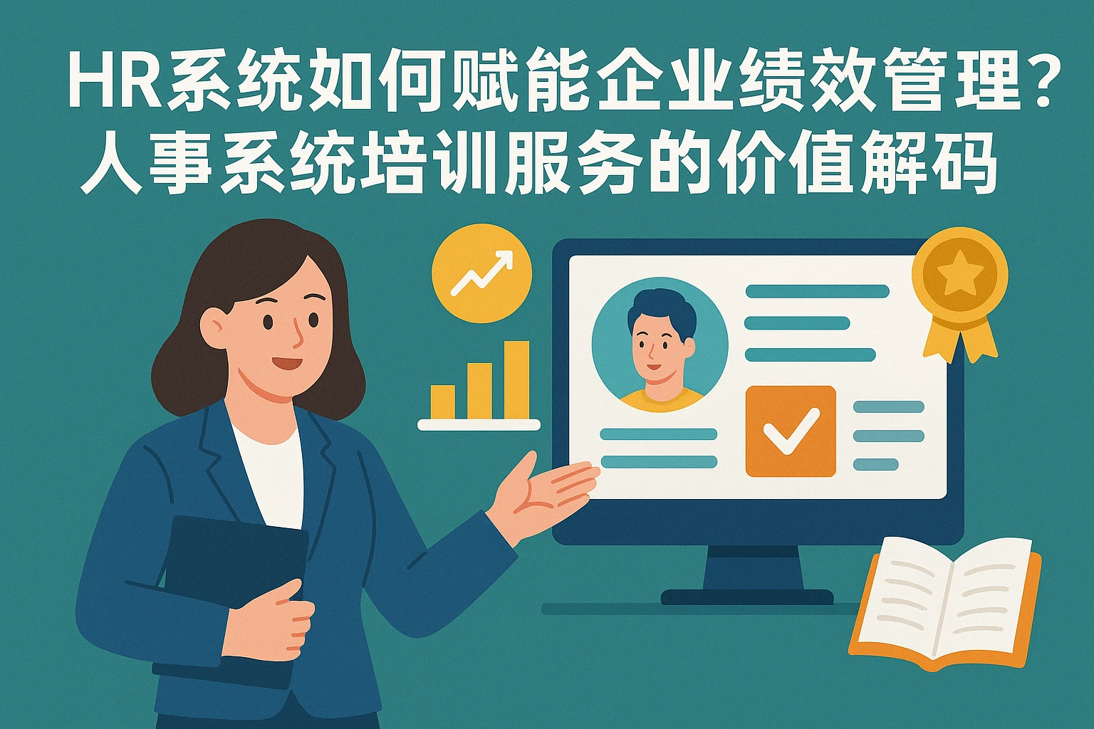 HR系统如何赋能企业绩效管理？人事系统培训服务的价值解码