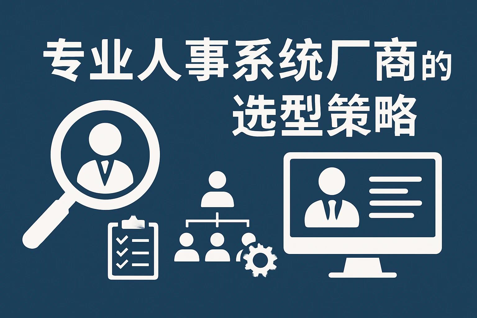 专业人事系统厂商的选型策略