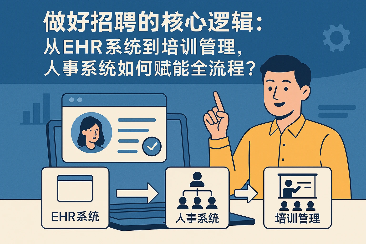 做好招聘的核心逻辑：从EHR系统到培训管理，人事系统如何赋能全流程？