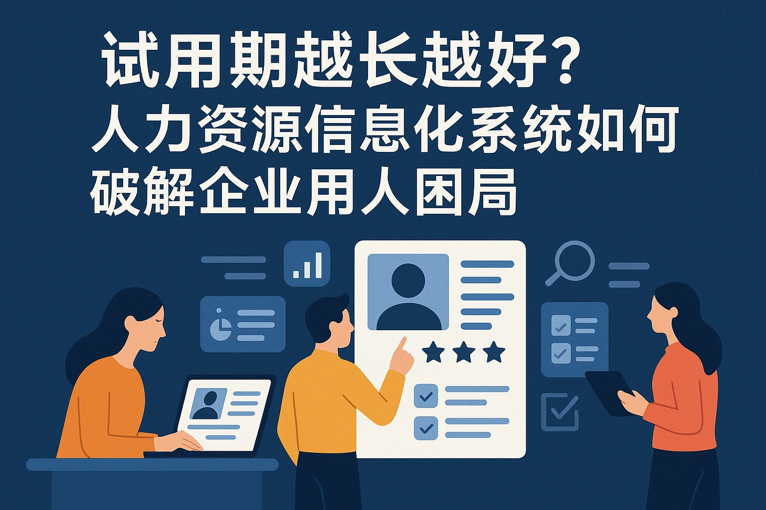 试用期越长越好？人力资源信息化系统如何破解企业用人困局
