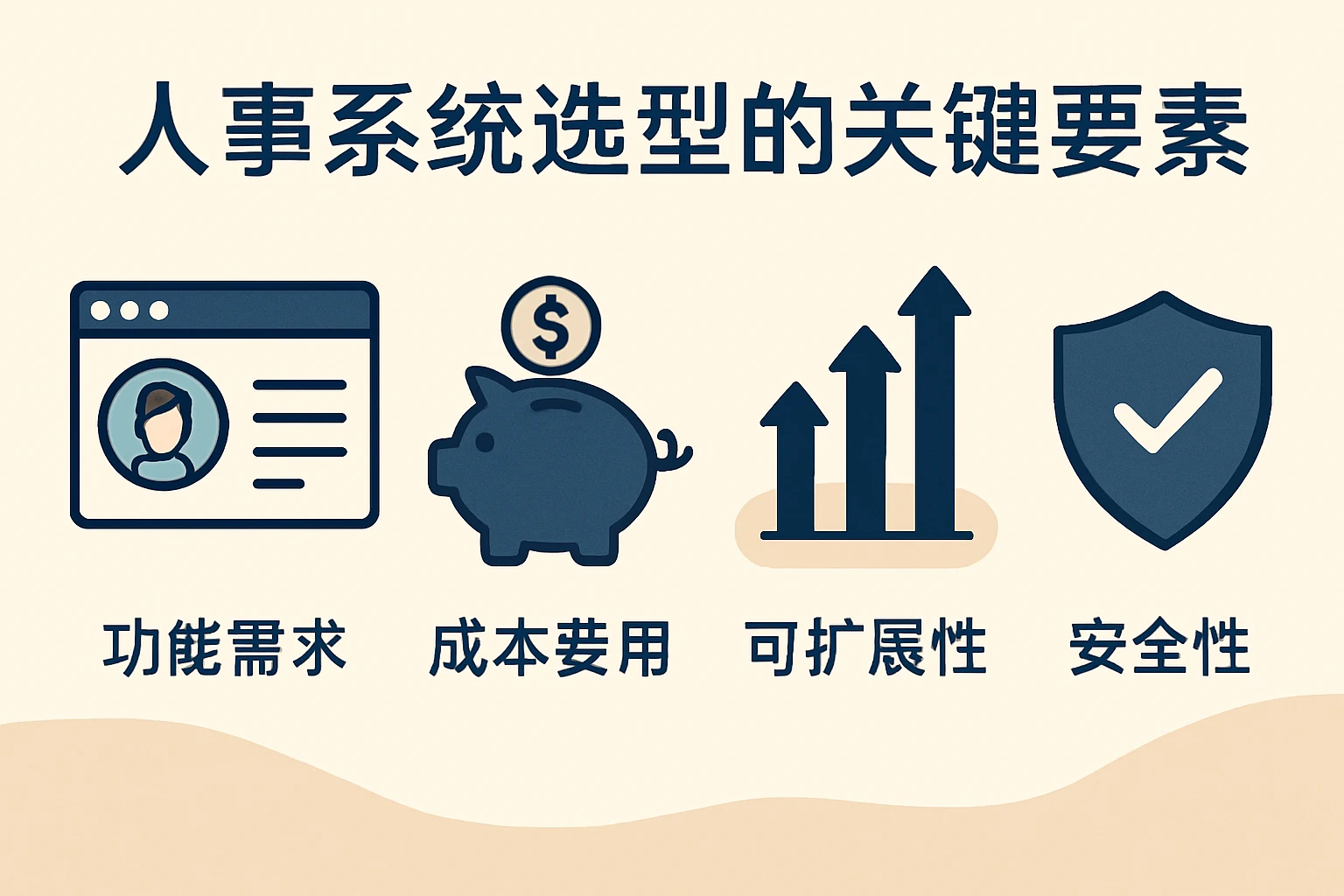 人事系统选型的关键要素
