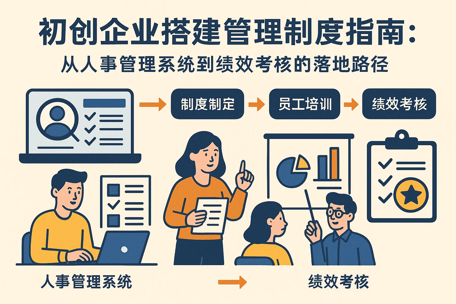 初创企业搭建管理制度指南：从人事管理系统到绩效考核的落地路径