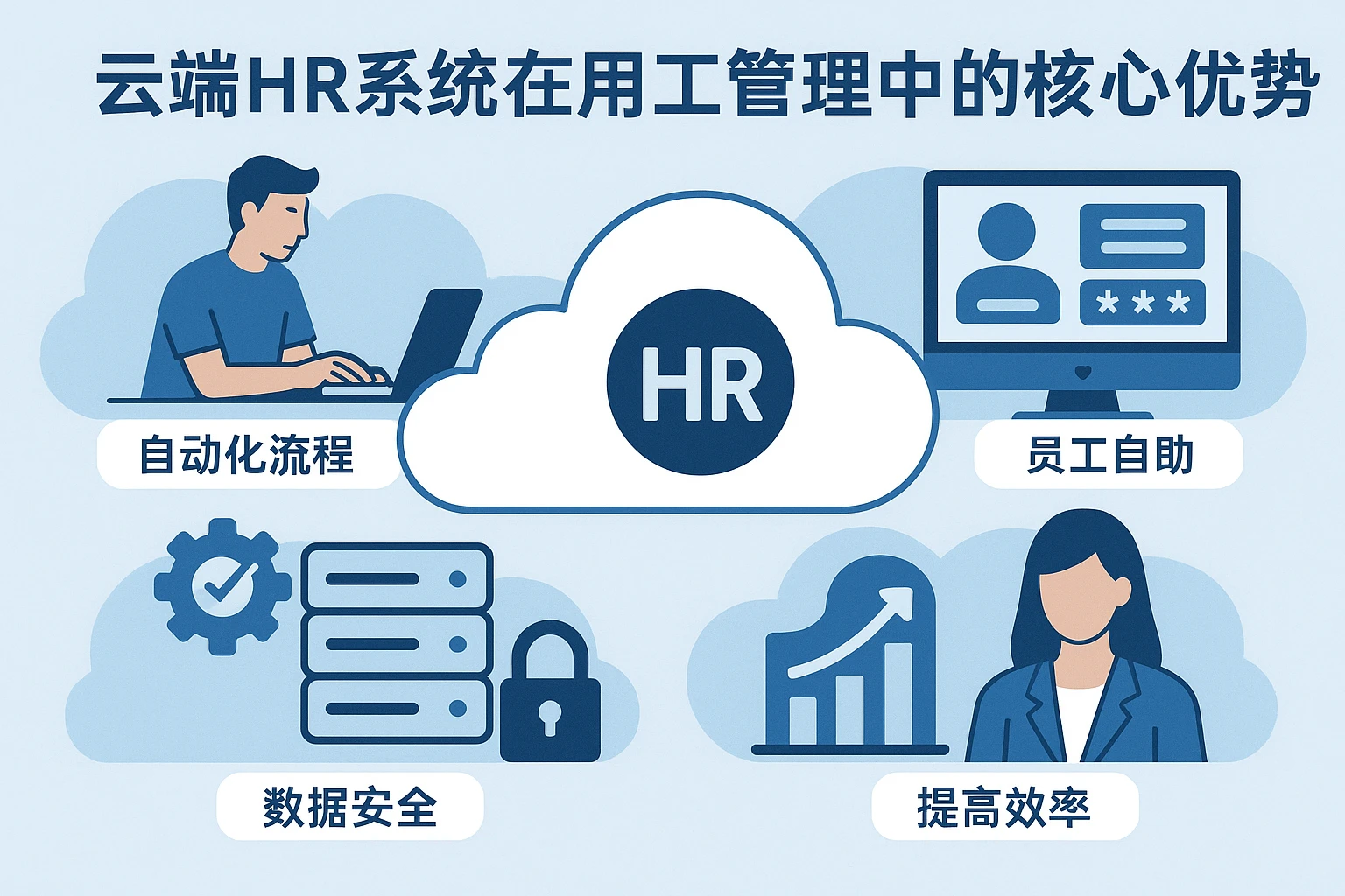 云端HR系统在用工管理中的核心优势