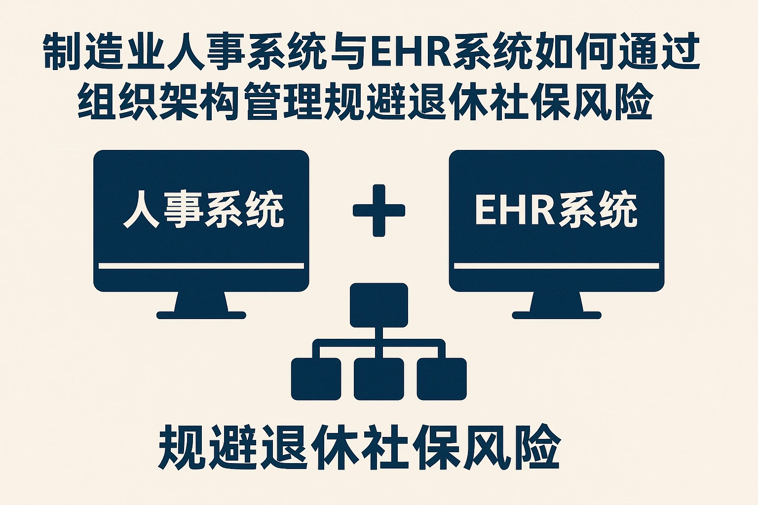 制造业人事系统与EHR系统如何通过组织架构管理规避退休社保风险