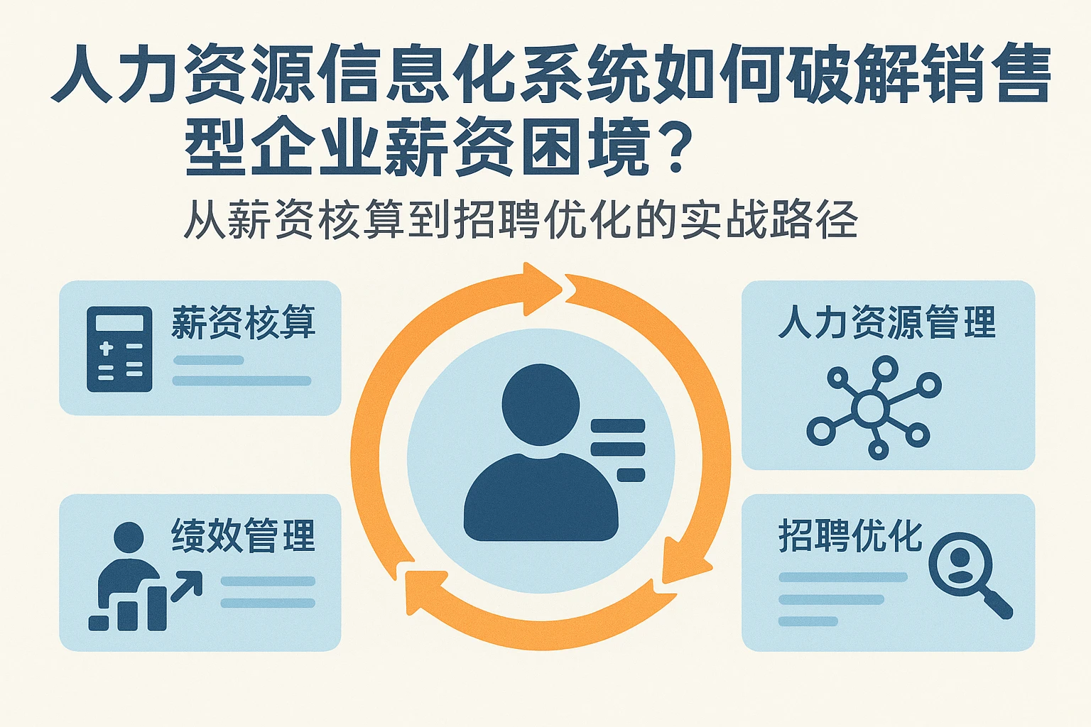 人力资源信息化系统如何破解销售型企业薪资困境？从薪资核算到招聘优化的实战路径