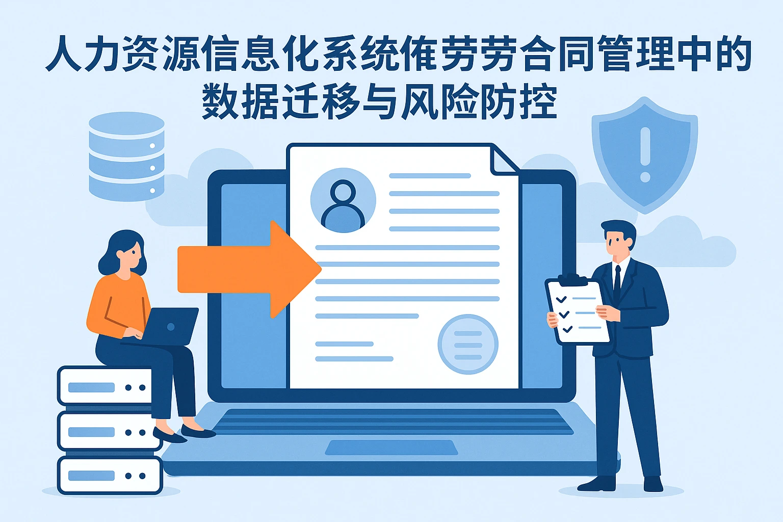 人力资源信息化系统在劳动合同管理中的数据迁移与风险防控