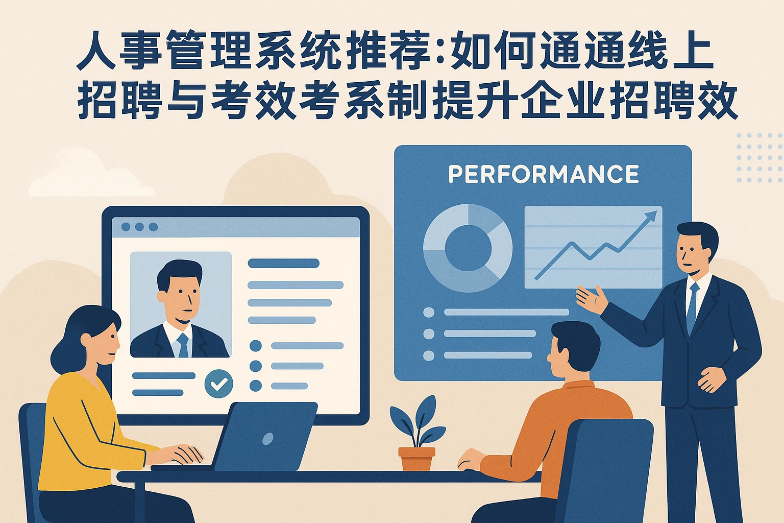 人事管理系统推荐:如何通过线上招聘与绩效考核系统提升企业招聘效能
