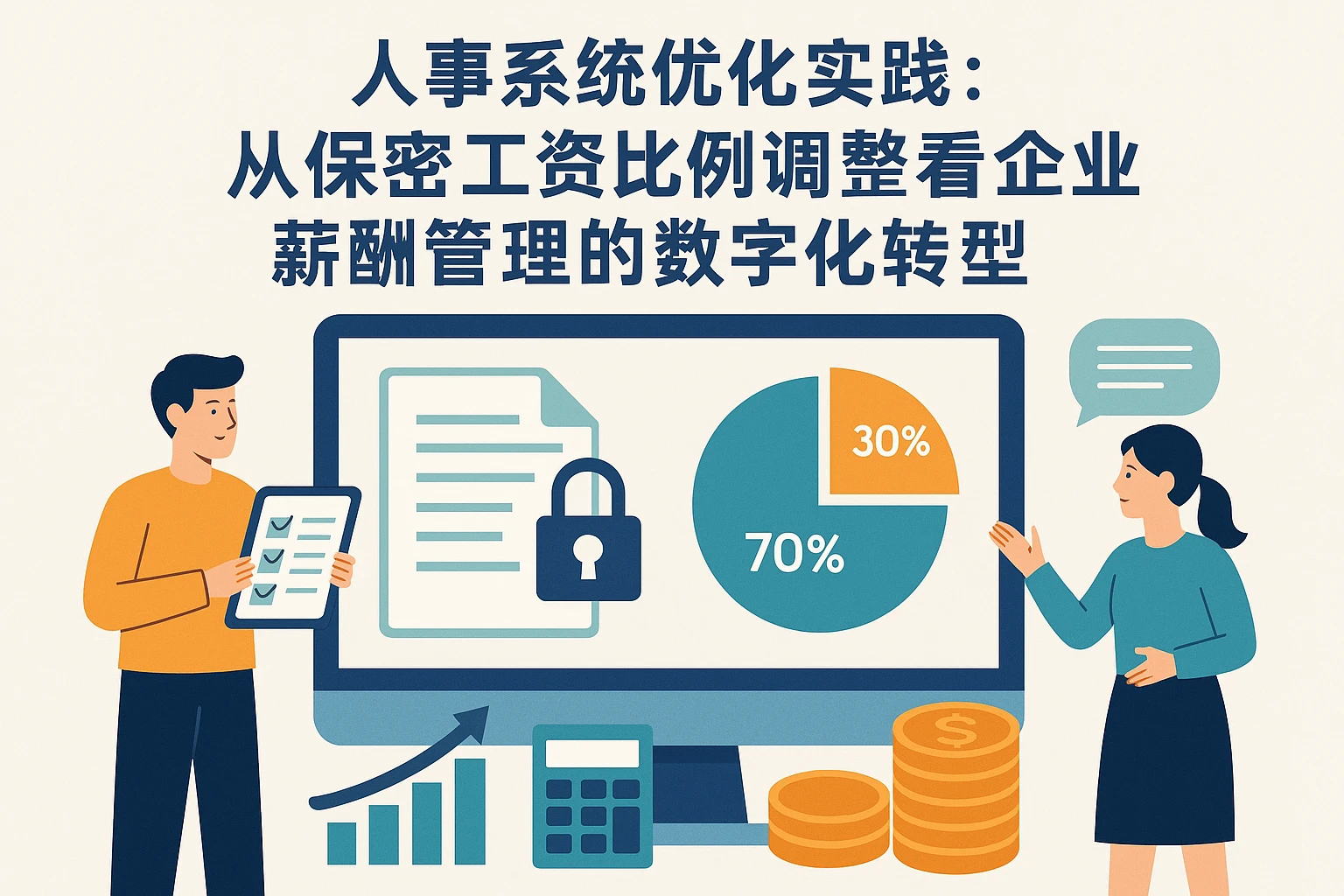人事系统优化实践：从保密工资比例调整看企业薪酬管理的数字化转型