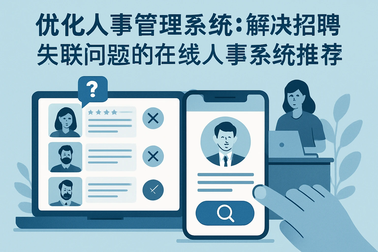优化人事管理系统:解决招聘失联问题的在线人事系统推荐