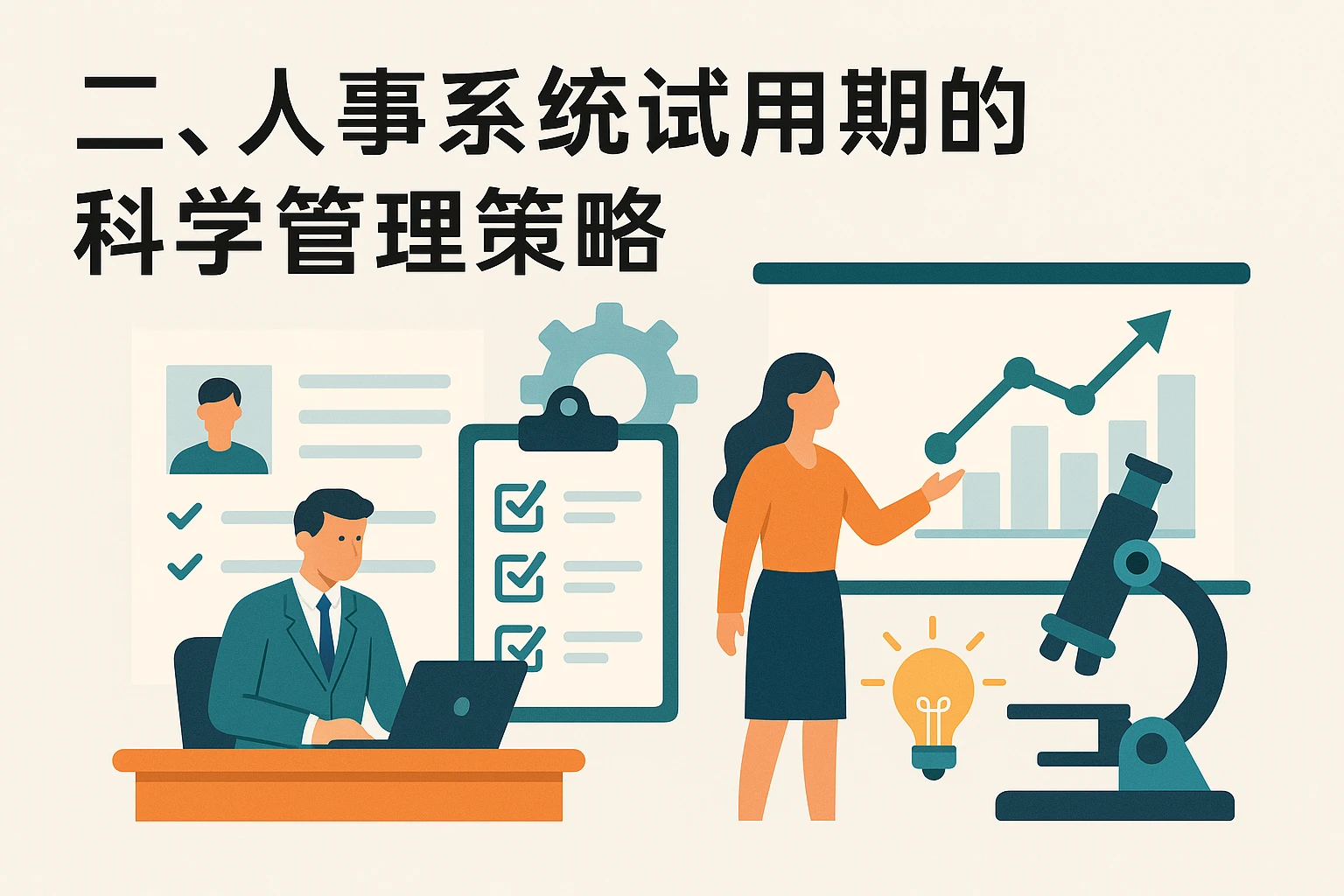 二、人事系统试用期的科学管理策略