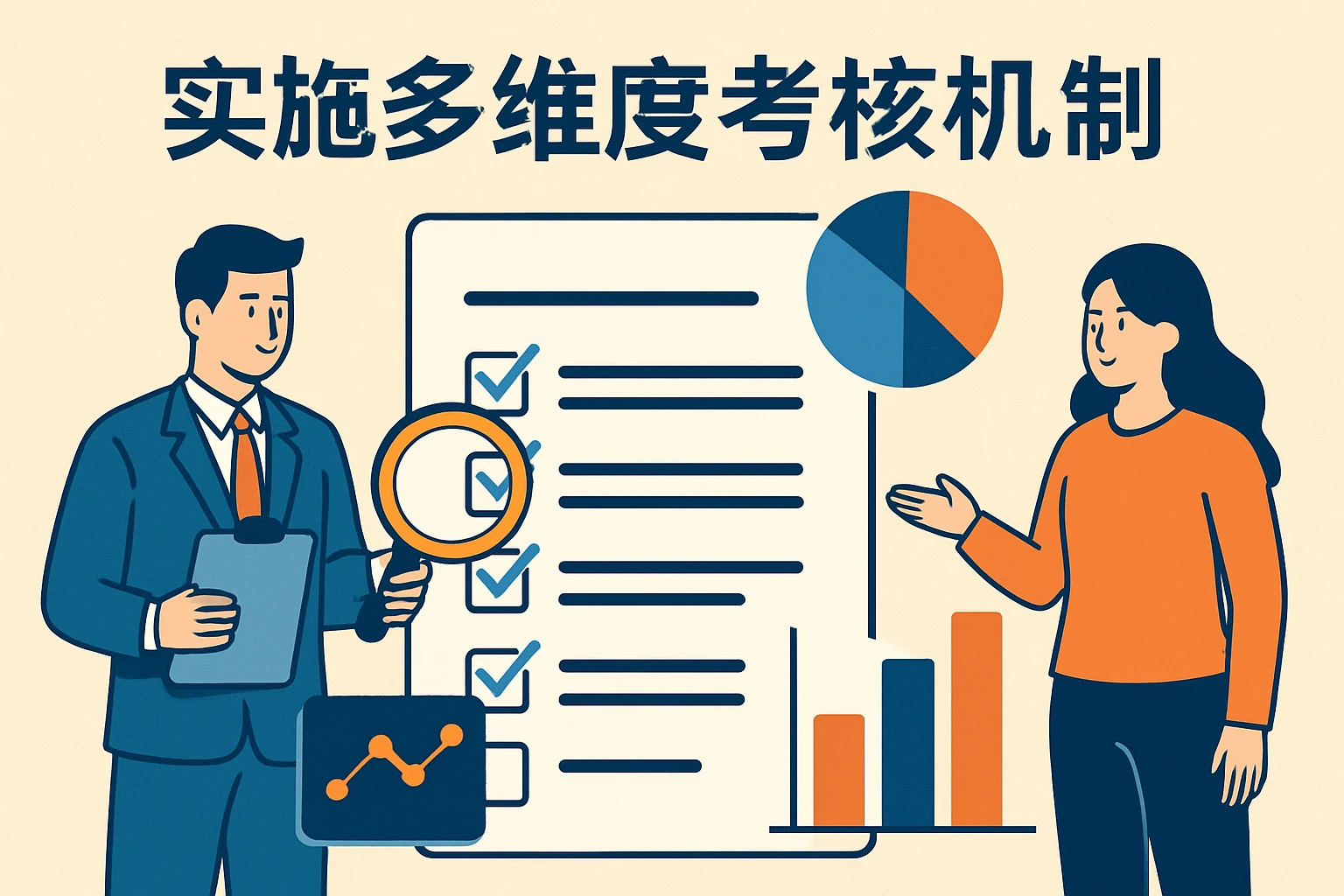 实施多维度考核机制