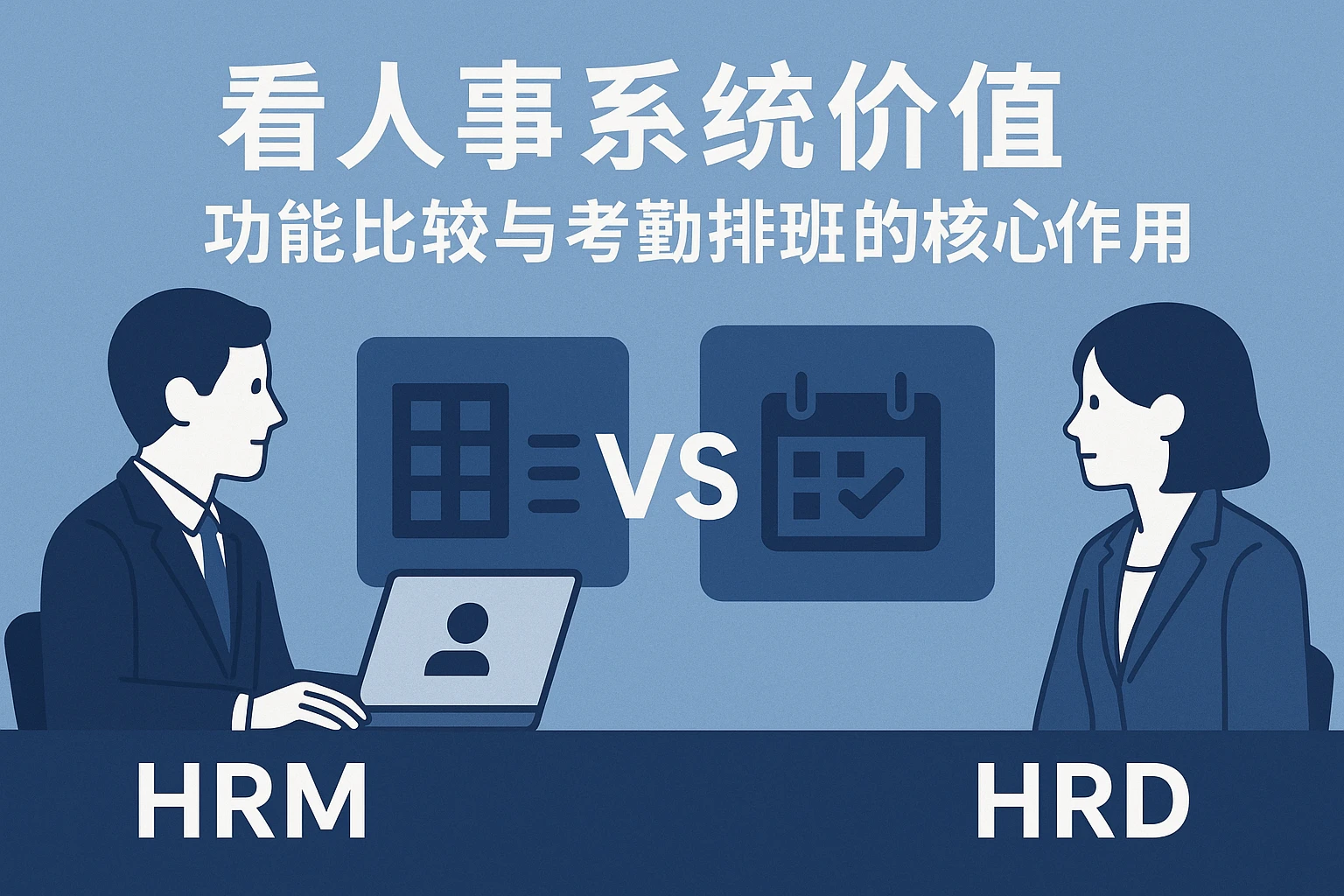 从HRM面试HRD看人事系统价值：功能比较与考勤排班的核心作用