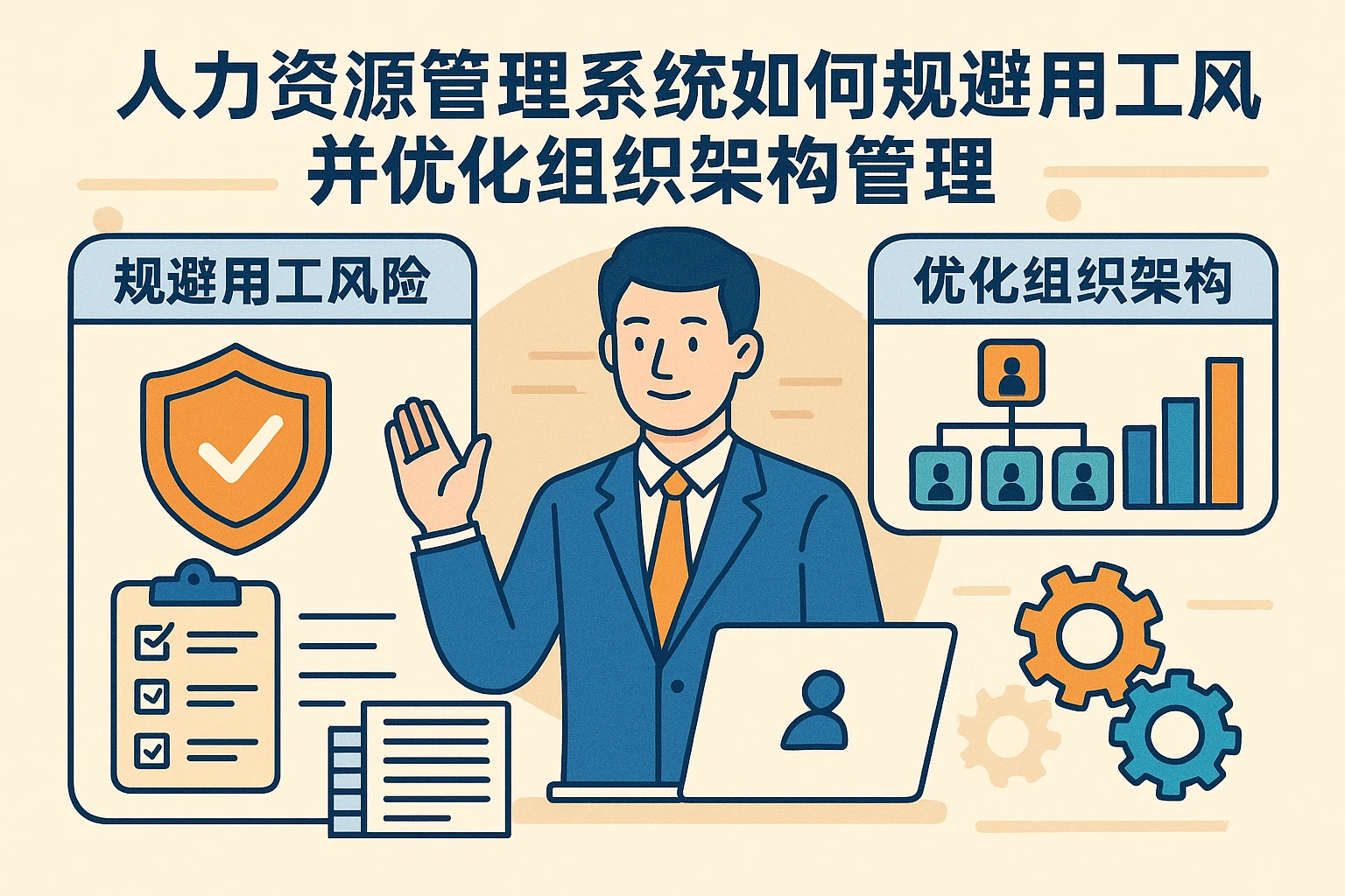 人力资源管理系统如何规避用工风险并优化组织架构管理
