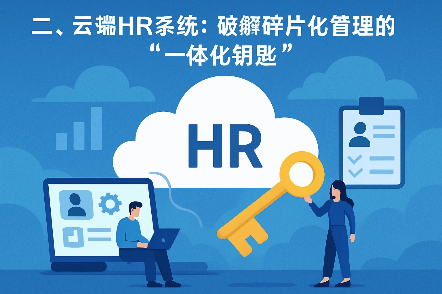 二、云端HR系统:破解碎片化管理的“一体化钥匙”