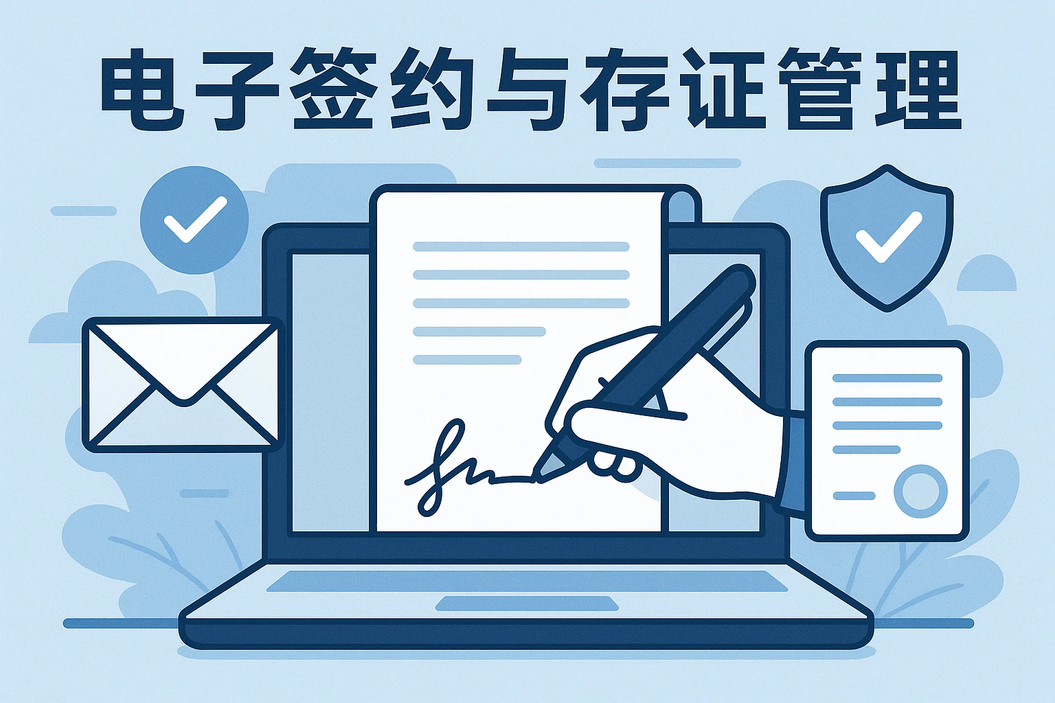 电子签约与存证管理