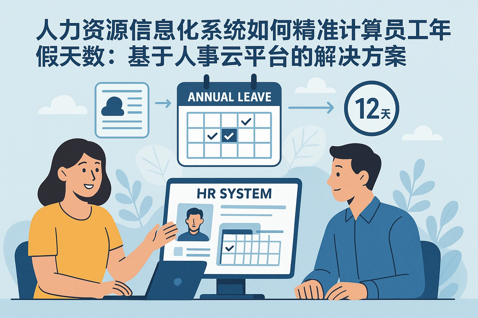 人力资源信息化系统如何精准计算员工年假天数:基于人事云平台的解决方案