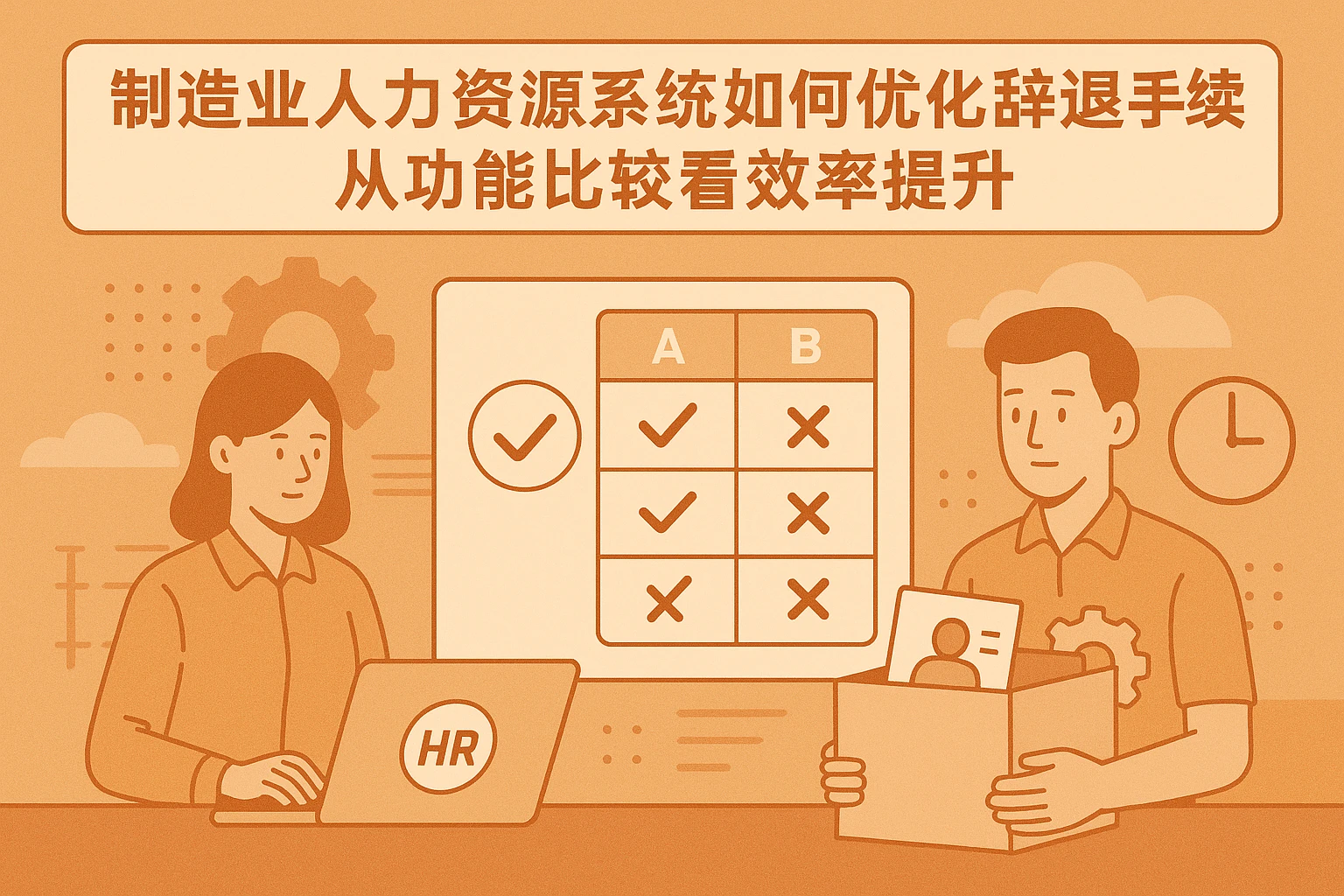 制造业人力资源系统如何优化辞退手续?从功能比较看效率提升