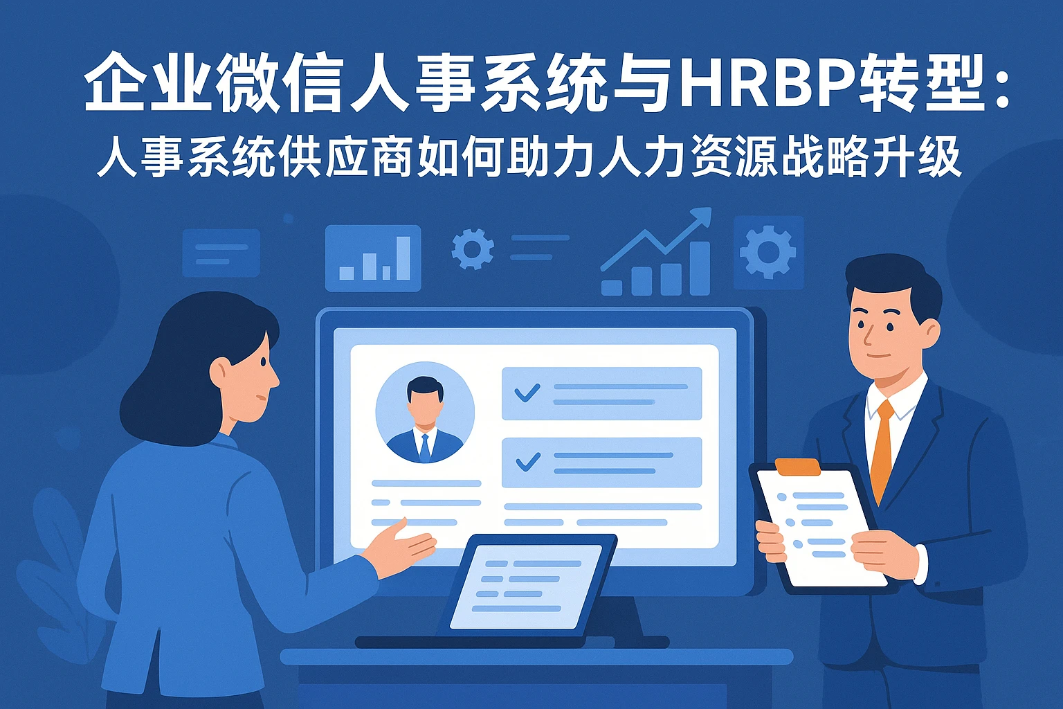 企业微信人事系统与HRBP转型：人事系统供应商如何助力人力资源战略升级