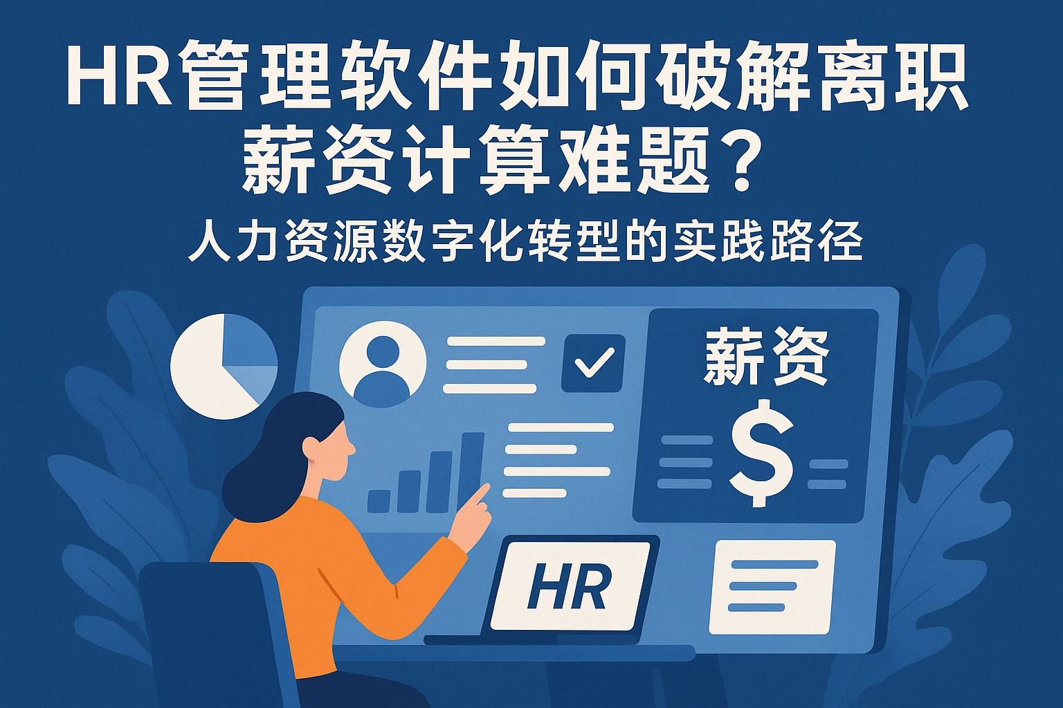 HR管理软件如何破解离职薪资计算难题？人力资源数字化转型的实践路径