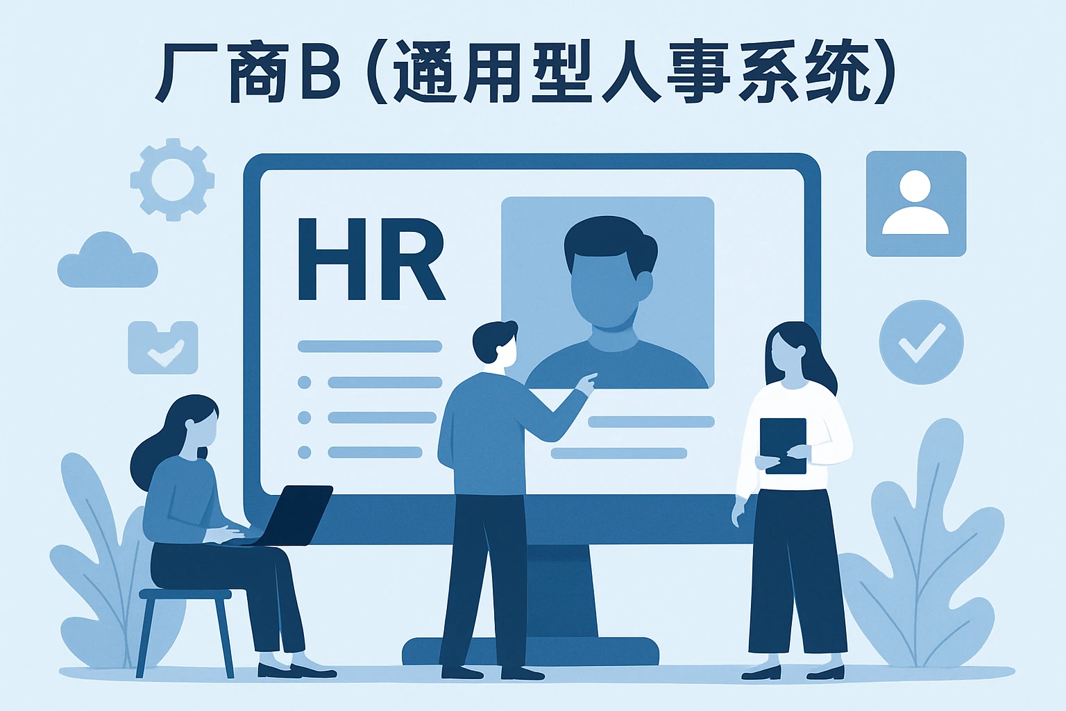 2. 厂商B（通用型人事系统）
