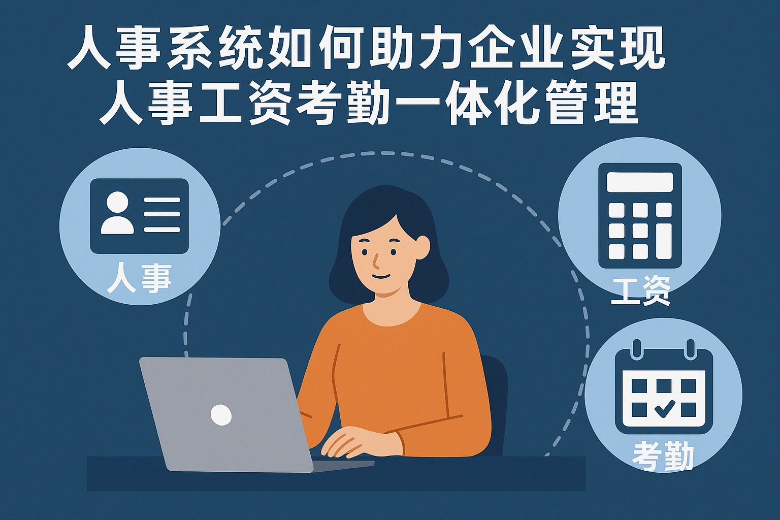 人事系统如何助力企业实现人事工资考勤一体化管理